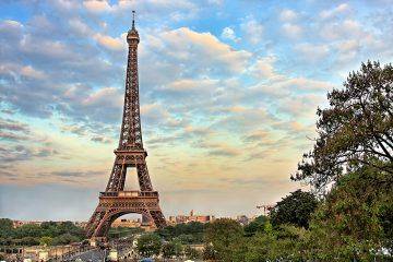 Эйфелева Башня Франция Париж