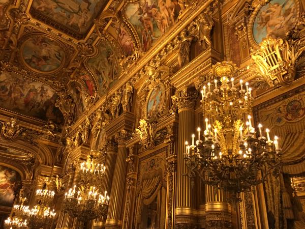 Парижская опера внутри фото