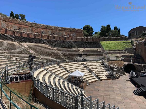 Греческий театр Таормина Сицилия