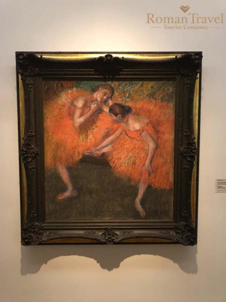 Две танцовщицы Эдгар Дега